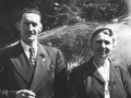 Hugh Hilley and wife Loretta di Mascio (Flora Hilley) circa 1965
